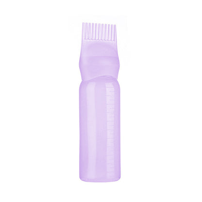 120ml Hair Dyeing Bottle with Comb Shampoo and Applicator Tool - Easy and Precise Hair Color Application