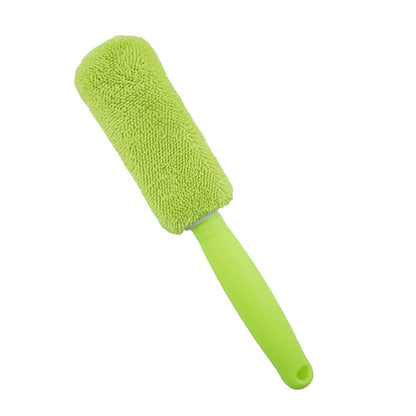 Car Wash Portable Microfiber Wheel Tire Rim Brush Car Wheel Wash Cleaning For Car With Plastic Handle Auto Washing Cleaner Tools