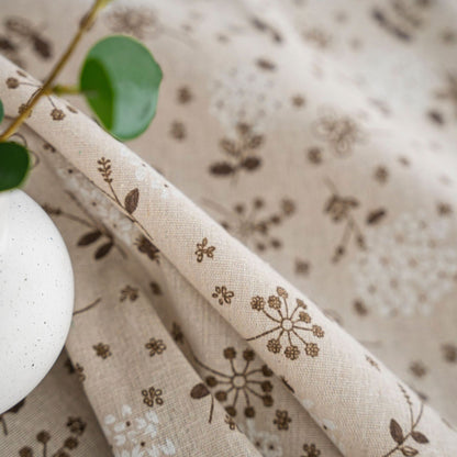 1pc Dandelion Beige Tassel Tablecloth, Bohemian Chic Farmhouse Style Retro Tablecloth, Suitable For Kitchen Dining, Buffet Table, Holiday Dinner, Party, Banquet, Restaurant, Wedding, Home Decor