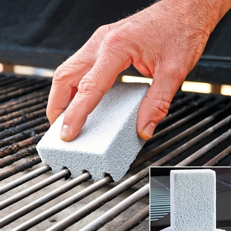 1pc BBQ Grill Grill Cleaning Brick Block Magic Stone Barbecue Cleaning Brush, Outdoor Camping Picnic, Cookware Barbecue Tool Accessories Cleaning Tools, Cleaning Accessories Kitchen Accessories