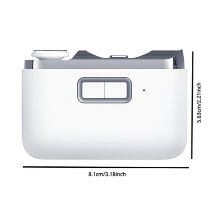 2in 1 Electric Automatic Nail Clipper Polishing Fingernail Trimmer Manicure