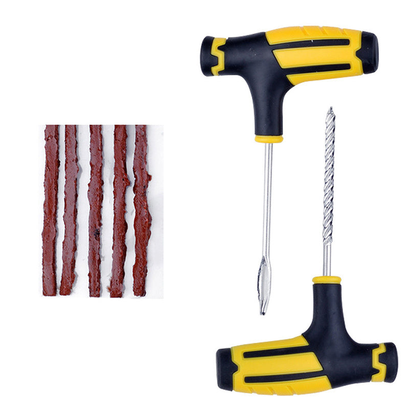 Kit completo de ferramentas para reparação de pneus de automóveis e motos - Repare furos e troque pneus facilmente!