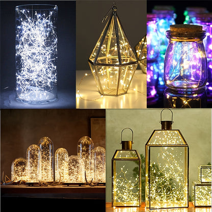 LED Fairy Tale Light, Battery Operated Copper Wire Decorative String Lights, For Outdoor Camping, Garden And Courtyard Decoration, Home Living Room And Bedroom Accessories, For Halloween Christmas New Year Valentine's Day Dec