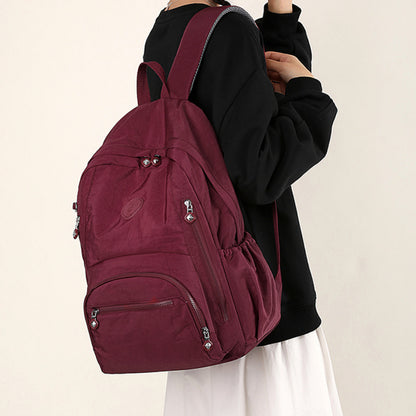 Women's Travel Backpack Women's Multi-Pocket College School Bag Transparent Bag Large Capacity Laptop Backpack Reinforcement