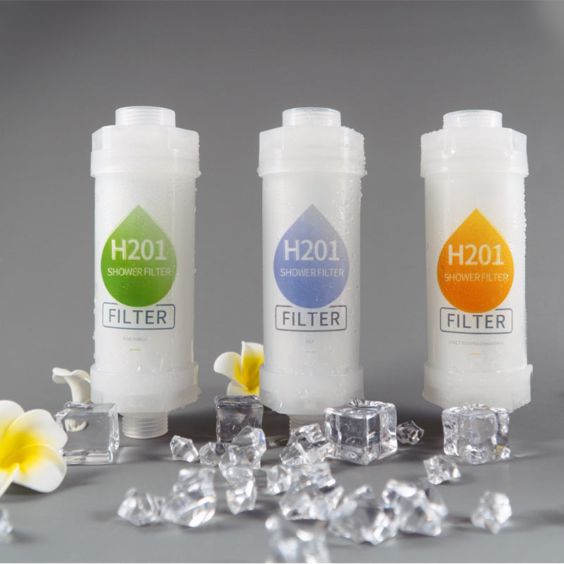 1pc Bath Shower Fragrance Aromatherapy Filter, Water Purification, Water Intake, Home Water Removal Excess Chlorine VC Water Purifier, Bathroom Accessories