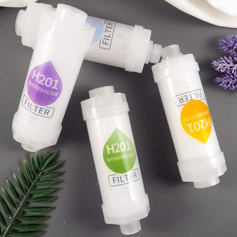 1pc Bath Shower Fragrance Aromatherapy Filter, Water Purification, Water Intake, Home Water Removal Excess Chlorine VC Water Purifier, Bathroom Accessories