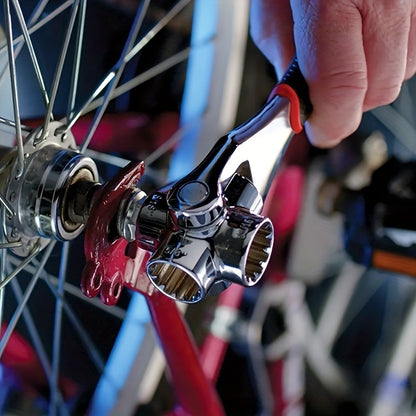 Jogo de chaves de caixa 52 em 1 com cabo antiderrapante e design giratório - Durável e fácil de utilizar para diversas tarefas.