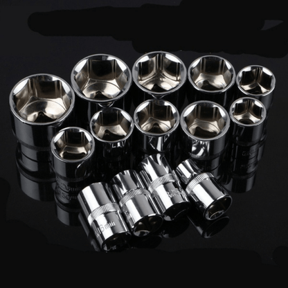 1set 1/4 New Upgrade Wrench Socket Set Hardware Car Boat Motorcycle Bicycle Repairing Tool