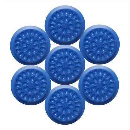 Conjunto de 50 aplicadores de cola para pestanas postiças em forma de flor rosa - Almofadas multicoloridas para aplicação de pestanas, sem necessidade de energia, ideais para extensões de pestanas e ferramentas de maquilhagem.