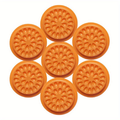 Conjunto de 50 aplicadores de cola para pestanas postiças em forma de flor rosa - Almofadas multicoloridas para aplicação de pestanas, sem necessidade de energia, ideais para extensões de pestanas e ferramentas de maquilhagem.