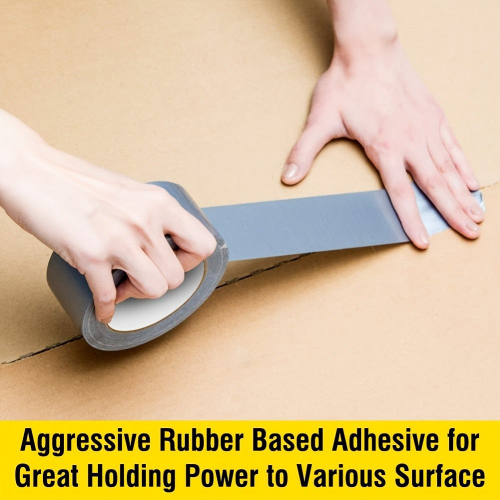 2roll Heavy-Duty Waterproof PVC Duct Tape - 10 Mil, Professional-Grade, Ideal for Multi-Purpose Repairs in Auto Shops, Restaurants & Hotels (40mm X 10m)