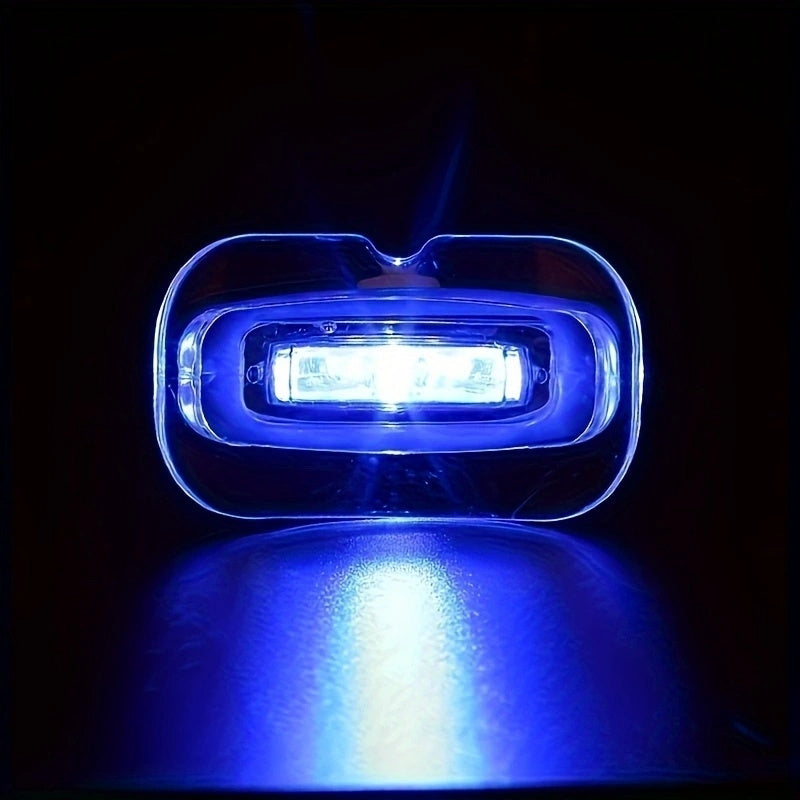 Led Teeth Whitening Lamp - Battery-Powered, Gel Compatible (Batteries Not Included)