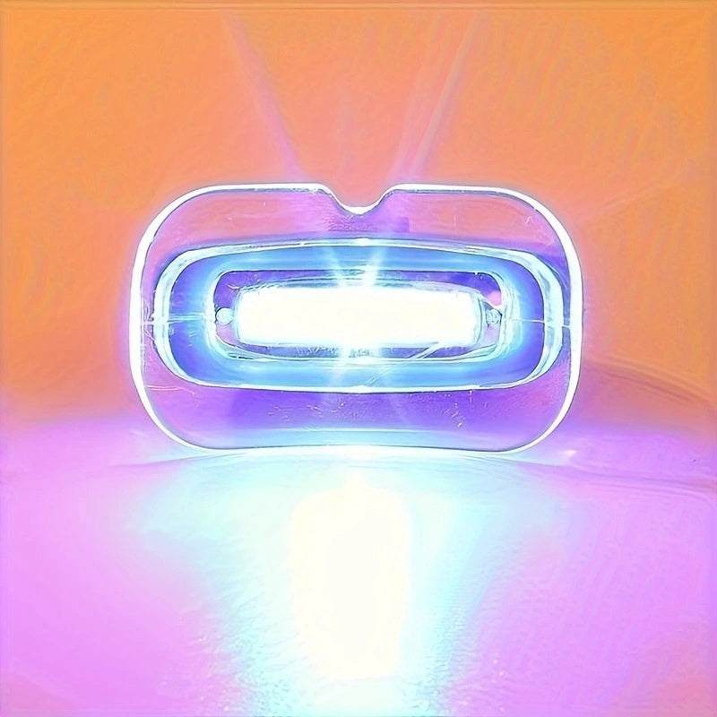 Led Teeth Whitening Lamp - Battery-Powered, Gel Compatible (Batteries Not Included)