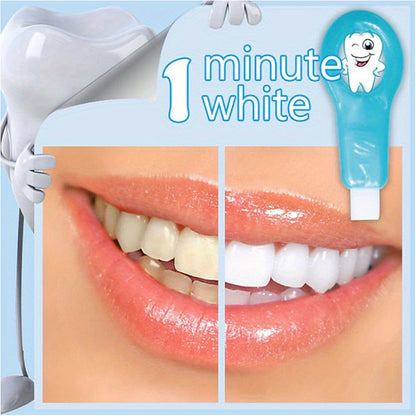 Nano Teeth Whitening Kit With Handle - 5 Strips For Deep Clean & Stain Removal, Gum Health Friendly, Fragrance-Free Personal Care Teeth Whitening Products Teeth Whitening Toothpaste
