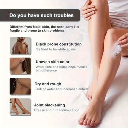 Snow Bleach Cream 50G - Vitamin C, Nicotinamide & Centella, Hyaluronic Acid Infused, Fragrance-Free, Moisturizing Lotion For All Skin Types, Salicylic Acid Enriched, Lactic Acid Balanced, Ideal For Dry Skin, Underarm, Butt, T