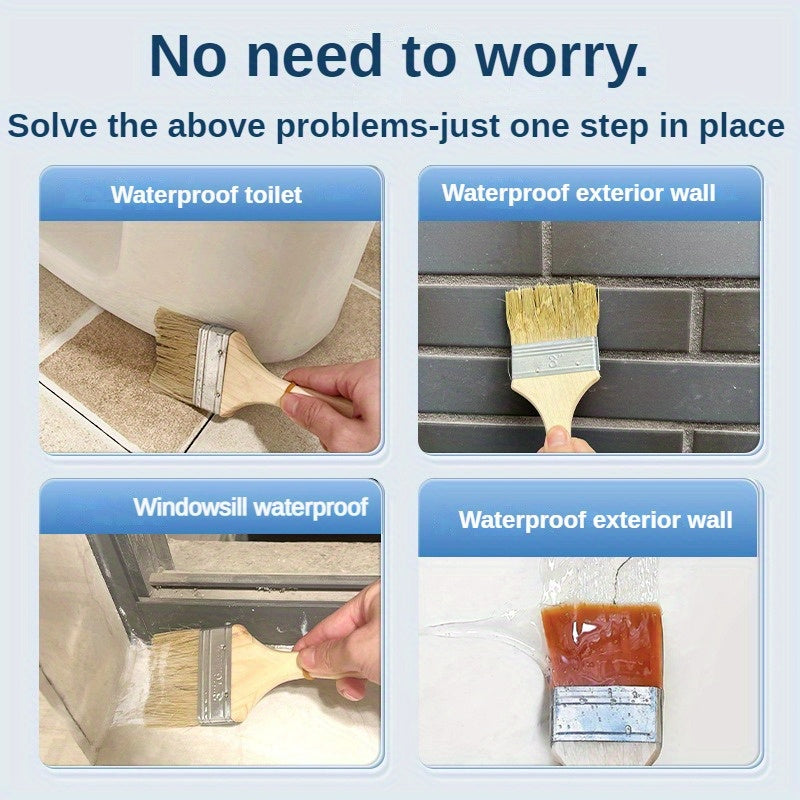 SuperStrong Waterproof Adhesive - Quick-Dry Leak Repair for Wall Tiles, Toilet Safe, Odorless Brick Protector, Ultimate Crack Filler - Durable, Water-Resistant Solution for External Walls, 300g/10.6oz, Christmas and Halloween