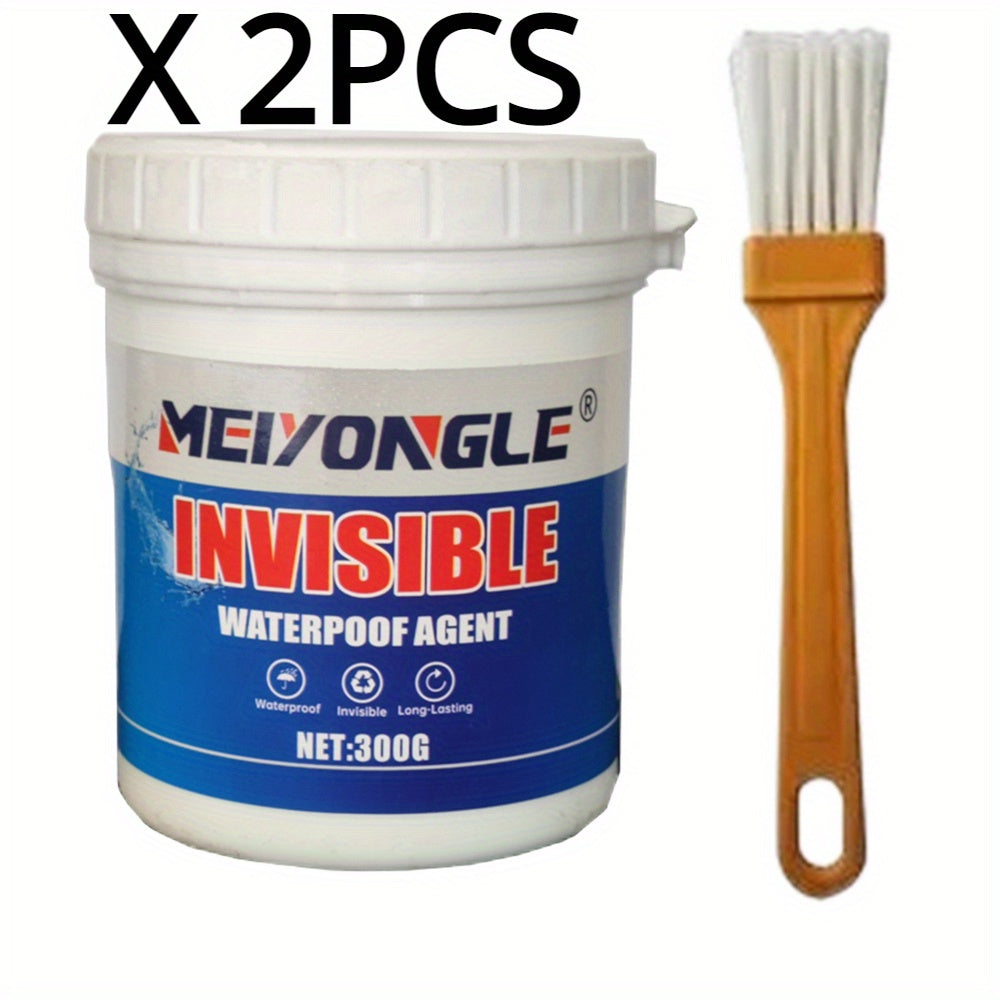 SuperStrong Waterproof Adhesive - Quick-Dry Leak Repair for Wall Tiles, Toilet Safe, Odorless Brick Protector, Ultimate Crack Filler - Durable, Water-Resistant Solution for External Walls, 300g/10.6oz, Christmas and Halloween