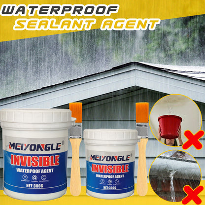 SuperStrong Waterproof Adhesive - Quick-Dry Leak Repair for Wall Tiles, Toilet Safe, Odorless Brick Protector, Ultimate Crack Filler - Durable, Water-Resistant Solution for External Walls, 300g/10.6oz, Christmas and Halloween