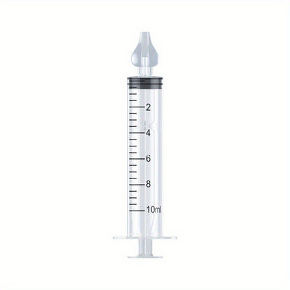 2pcs/set Baby Nasal Irrigations, 10ml Nasal Syringes, Baby Nasal Aspirators, Rhinitis Flushing Tools, Convenient Nasal Washing Devices