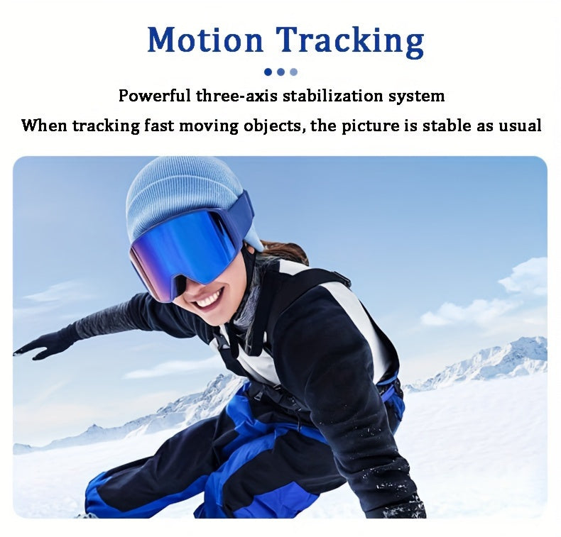 2024 New Magnetic AI Three-axis Anti-shake Video Stabilizer AI Tracking Module, Front Rear Tracking APP, Various Stimulating Gameplay Eighth-generation AI Face Tracking, Gesture Control Face Recognition Beauty Fill Light 3 Co