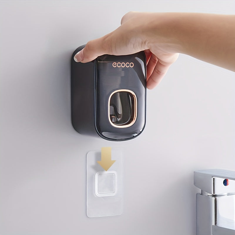 Dispensador de pasta de dentes automático e elegante para montagem na parede - Não necessita de eletricidade.