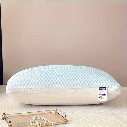 2pcs Cooling Breathable Cold Doudu Ice Pillows for Neck Support - Ergonomic Design, 100% Polyester, All-Season Use, Hand Wash Only, Home & Hotel Bedding Essentials, Neck Pillow for Sleeping, Sleek Pillow Design, Polyester Fil