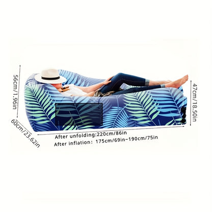 Inflatable Couch Cool Inflatable Chair. Upgrade Your Camping Accessories. Easy Setup is Perfect for Hiking Gear, Beach Chair and Music Festivals.