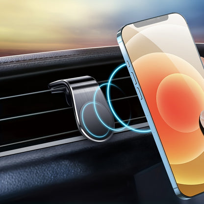 Car Magnetic Phone Holder in L Shape Stand Magnet Cellphone Bracket Car Magnetic Holde