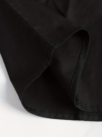 Camisa criativa para homem com estampado gráfico de rosas e letras "BEAUTIFUL", manga curta e lapela, em tecido sem elasticidade, ideal para o verão.