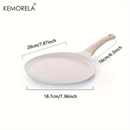 KEMORELA 1pc Medical Stone Crepe Pans, Griddle for Making Tortillas, Quesadillas, Faas, Pancakes, French Toast, for Induction Cooker, Cookware, Kitchen Utensils, Kitchen Gadgets, Kitchen Accessories, Home Kitchen Items