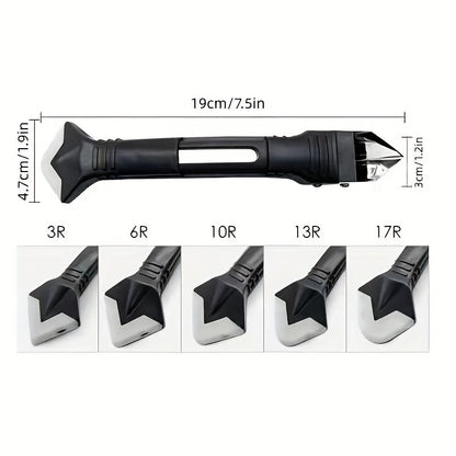 12.7 Cm 1 Caulk Remover Tools Kit, Grout Removal Tool, Sealant Finishing Tool, Glue Angle Scraper Tool For Window And Sink Renovations In Kitchens And Bathrooms