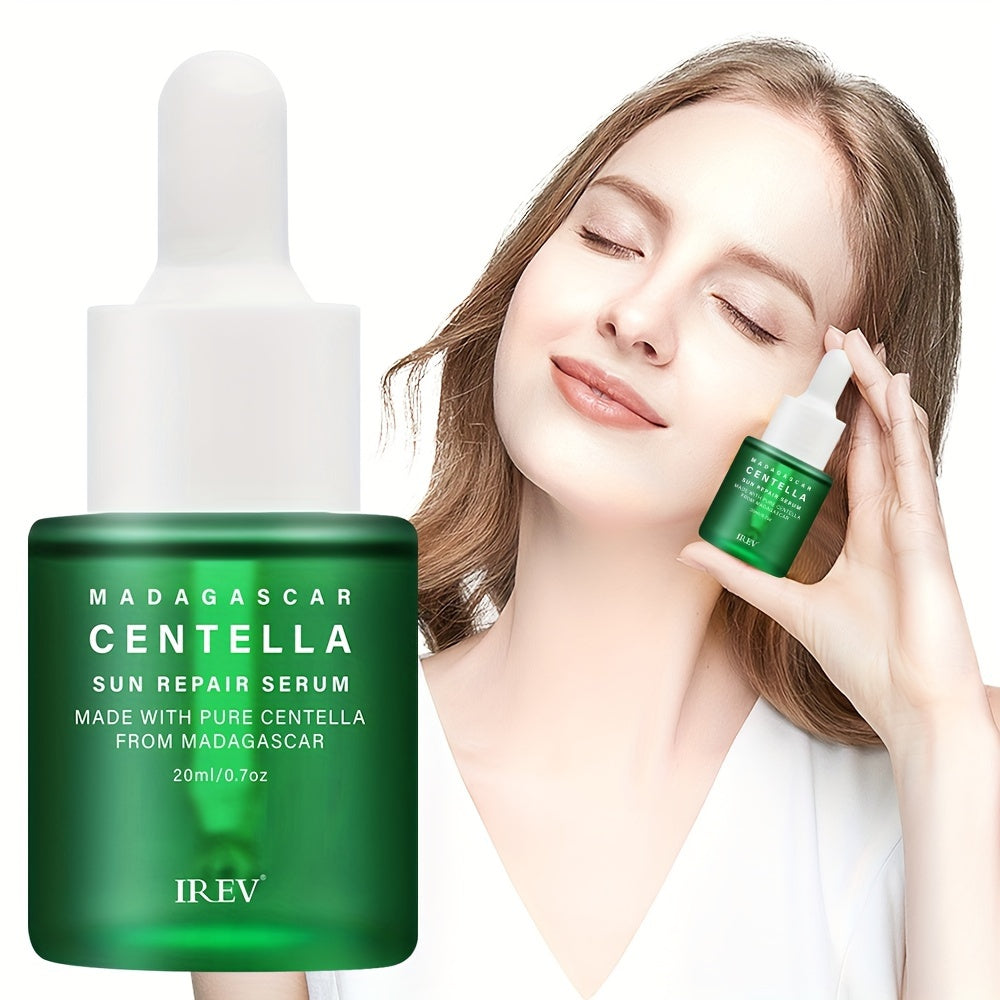 Centella Asiatica Hydrating Serum 20ml, Alcohol-Free, Fragrance-Free for All Skin Types, Moisturizing Facial Care