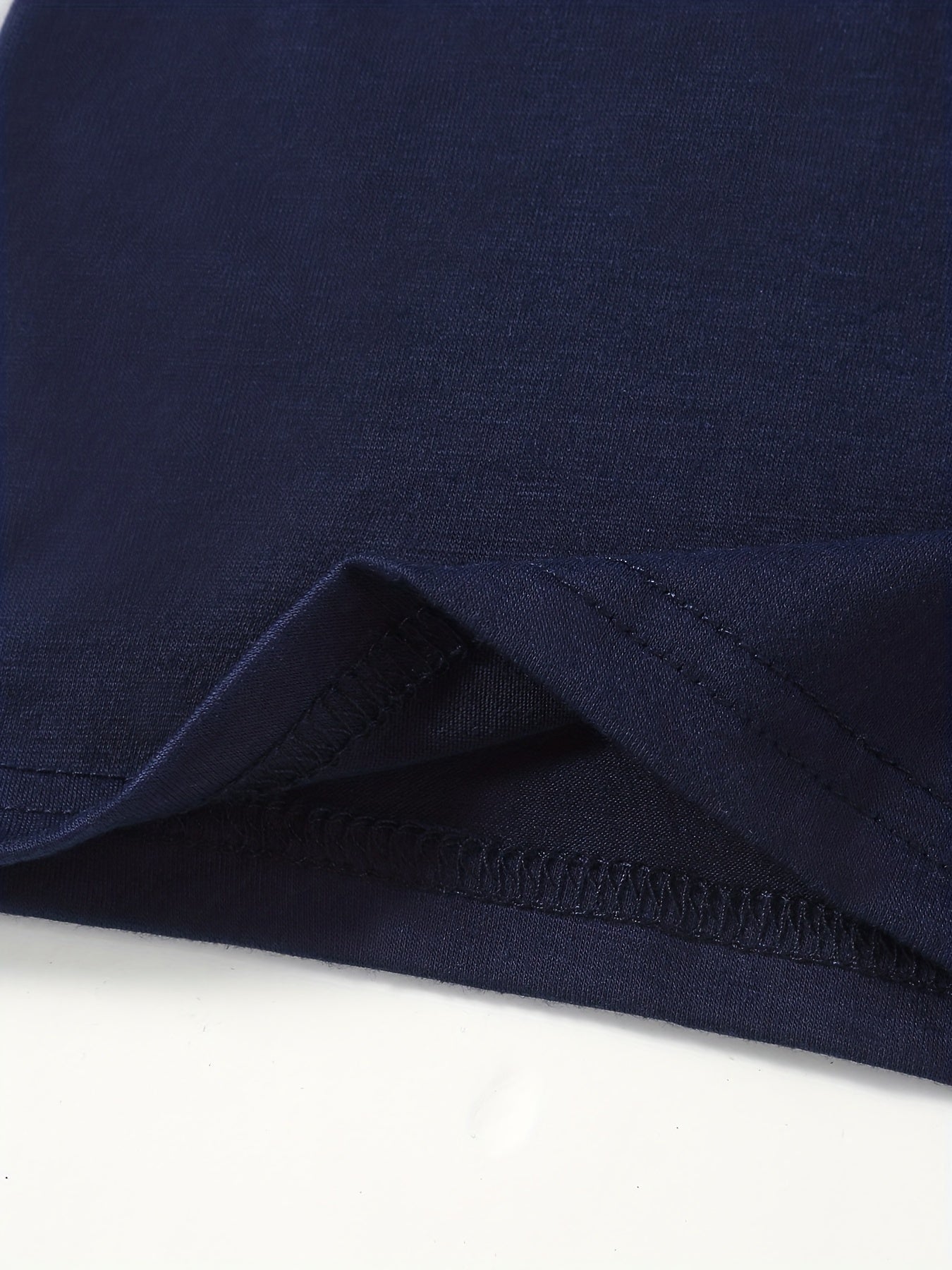 5pcs Solid Color & Striped Round Neck T-shirt Tees Tops Casual Soft Comfortable, Boys And Girls Summer Clothes