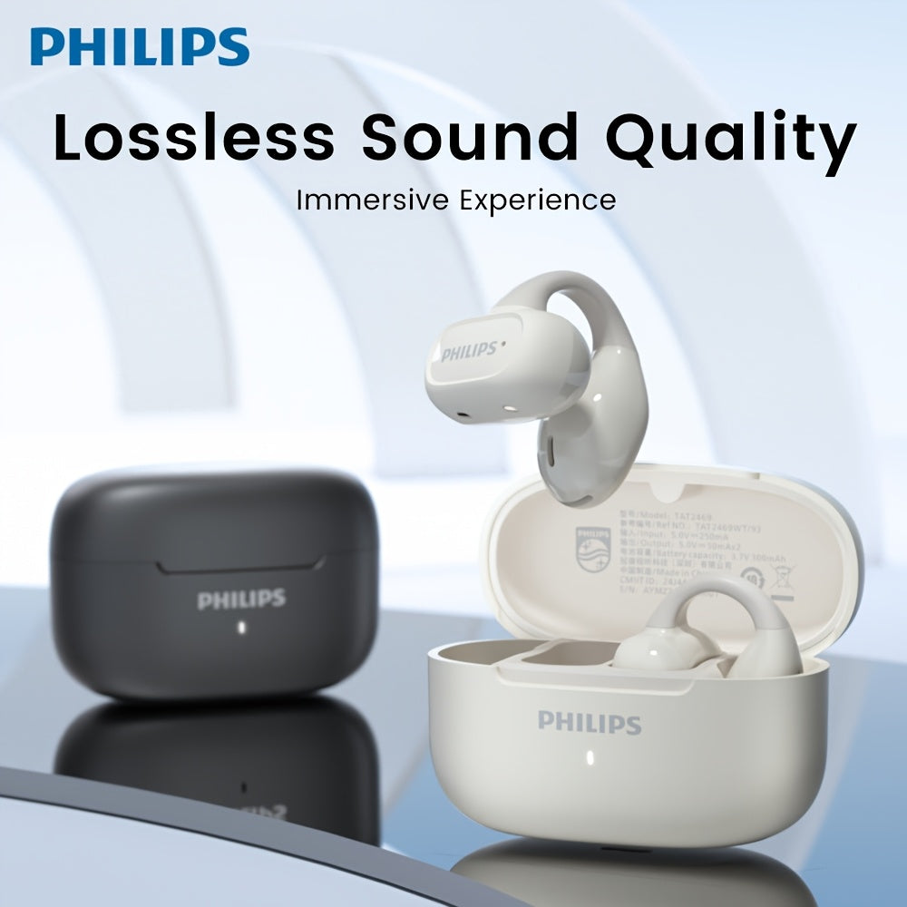 New Philips BT5.4 Premium TWS Ear Buds - Wireless In Ear Headphones for iPhone & Android - Perfect Gift for Men & Women! TAT2469