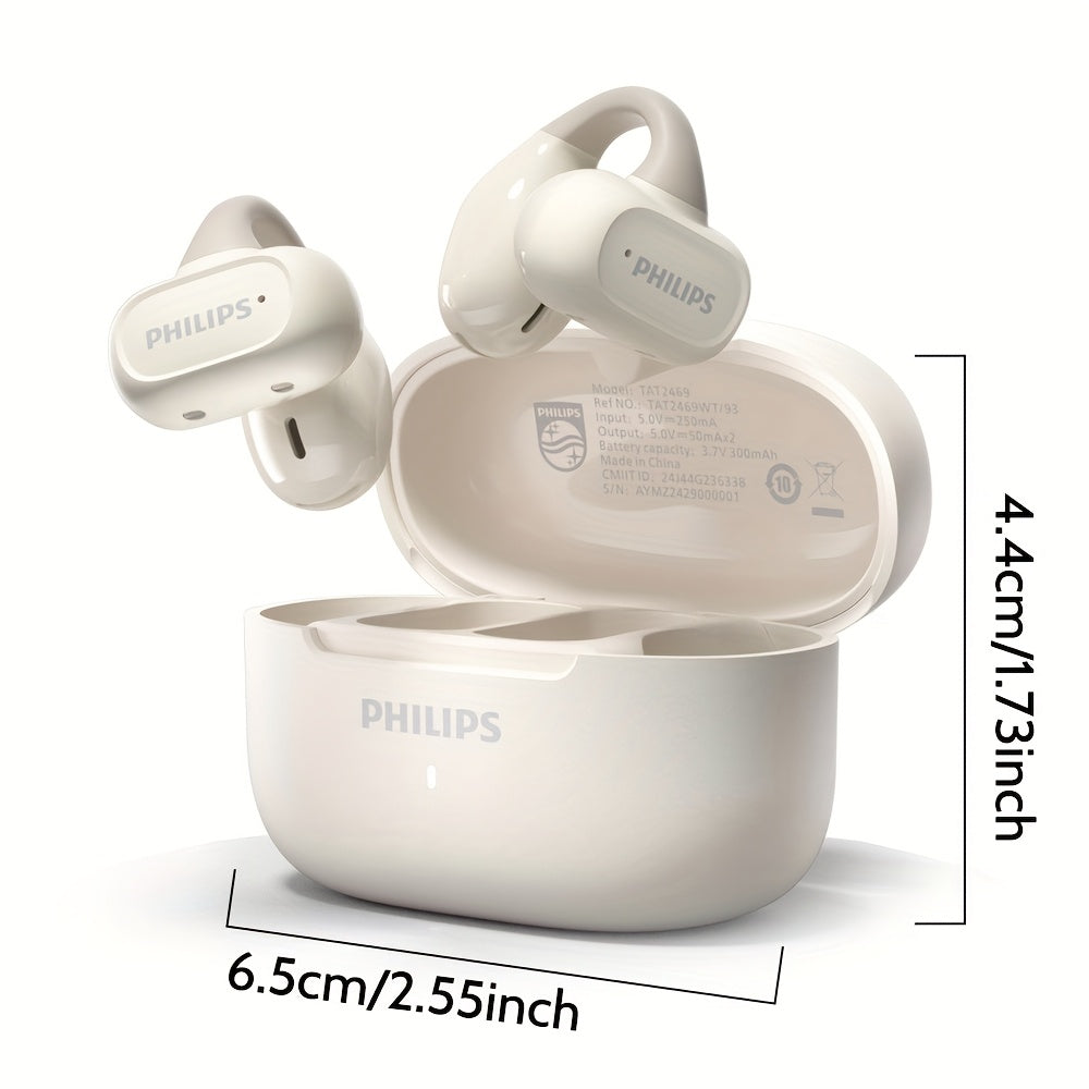 New Philips BT5.4 Premium TWS Ear Buds - Wireless In Ear Headphones for iPhone & Android - Perfect Gift for Men & Women! TAT2469