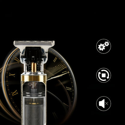 LED Display Men'S Electric Shaver, Professional Men'S Hair Clipper, Hair Trimmer, USB-C Rechargeable, Wireless Long Hair Trimmer, Hair/Beard Trimming Kit with 4 Attachments Combs