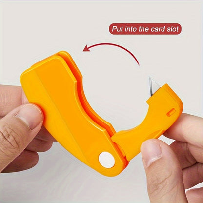 1/2pcs, Orange Peeler, Plastic Orange Peeler, Simple Lemon Peeler, Grapefruit Peeler, Creative Cutter, Orange Peeler Tool With Folding Handle, Fruit Peeler, Vegetable Fruit Tools, Kitchen Gadget
