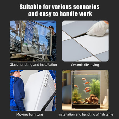 300KG Industrial Grade Electric Vacuum Suction Cup Heavy-duty Granite Tile Vacuum Elevator 3600mAh Battery For Moving Glass, Tile, And Stone Materials