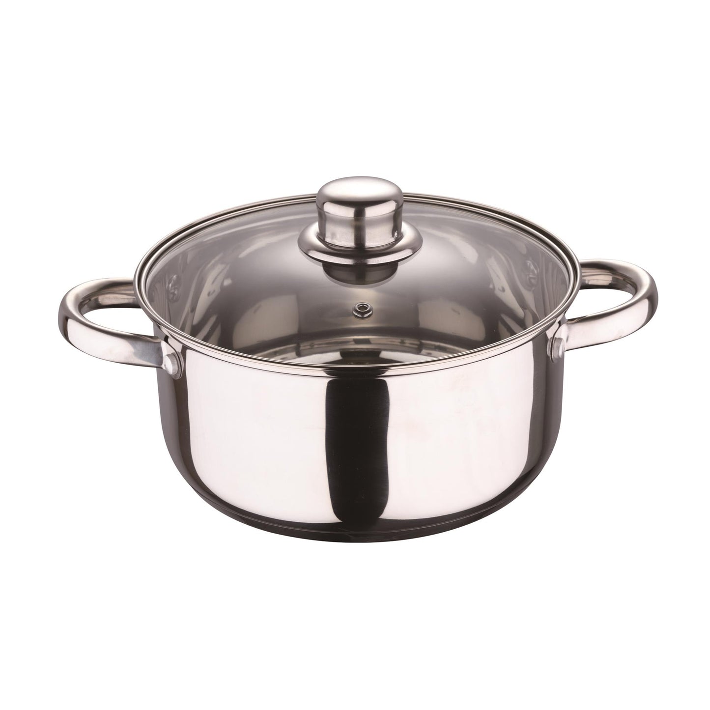 Well Home 12pcs Stainless Steel Kitchen Battery Game with Induction Bases And Ergonomic Handles