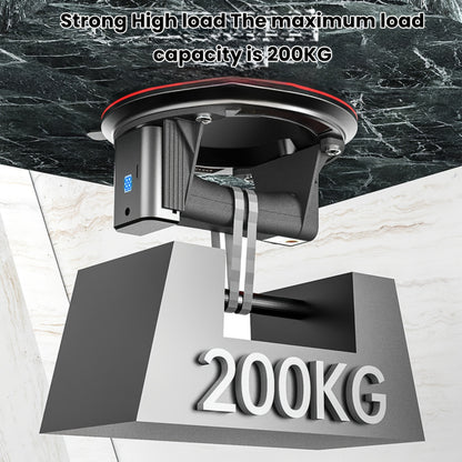 2pcs Set Of 20.32 cm Vacuum Suction Cups 200kg Load Capacity Heavy Duty Vacuum Picker with Double Layer High Quality Rubber Large Diameter Suction Cup Smart Pressure Display for Handling And Installation Can Be Used to Move G