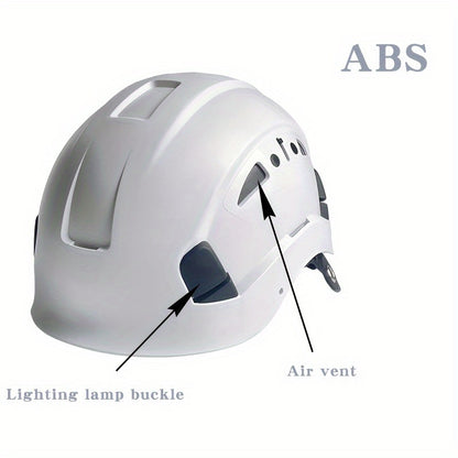 Industrial Safety Helmet Construction Site Safety Cap Flame Retardant Helmet with EPS Cushioning Pad Protective Headgear