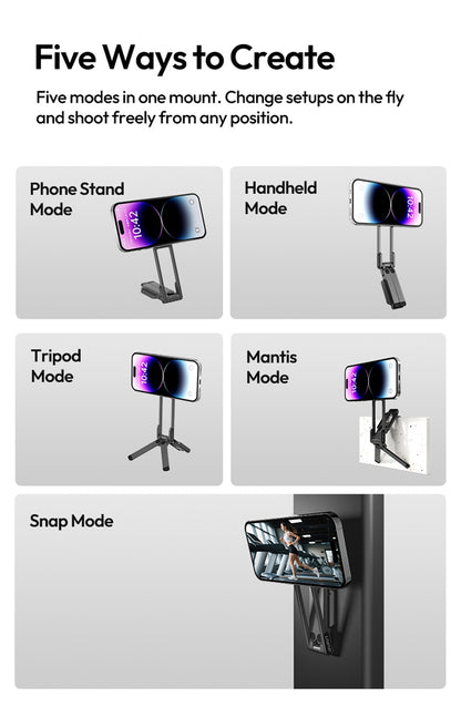 Suporte Magnético 360° para Telemóvel