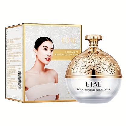 Collagen Pearl Cream For Men And Women Any Skin Type Suitable Moisturizing Hydrating Locking Water Fully Delicate And Beautiful Skin Care