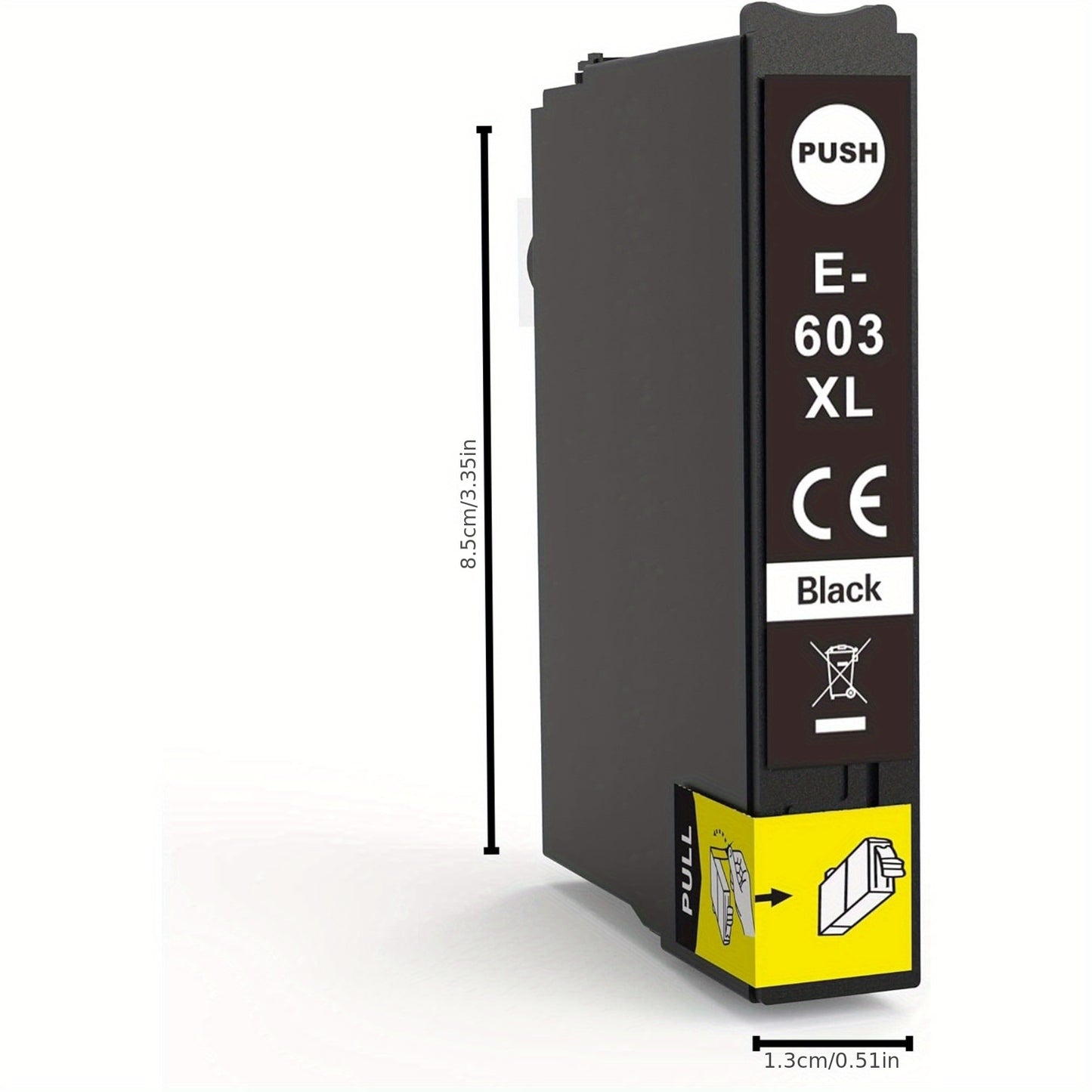 tinteiros 603XL compatíveis com as impressoras Epson Expression Home XP-2100, XP-2150, XP-3100, XP-3105, XP-3150, XP-4100, XP-4155, Workforce WF-2810, WF-2830, WF-2835, WF-2840 e WF-2850 (embalagem com 10 unidades).