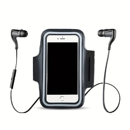 1pc Outdoor Sports Arm Bag for Touch Screen Mobile Phones - Fits 3-6 Inch Smartphones, Perfect for Running and Fitness Activities