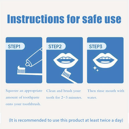 Hydroxyapatite toothpaste, 10% hydroxyapatite whitening tooth, peppermint essential oil deep cleaning paste, fresh breath strengthen dental care, basic cleaning, suitable for everyone