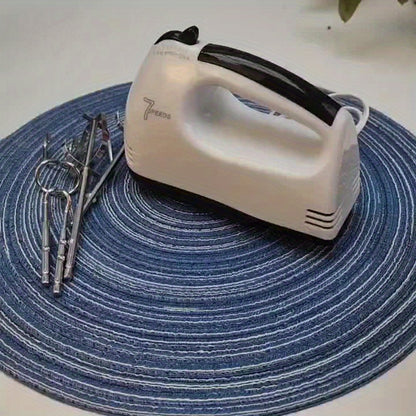 1pc Electric Hand Mixer - 7-Speed Control Egg Beater Whisk with 4 Stirring Bars, 260W, Safe & Durable for Baking - Ideal for Whisking Bread, Cake, Baking Essentials, Durable Kitchenware