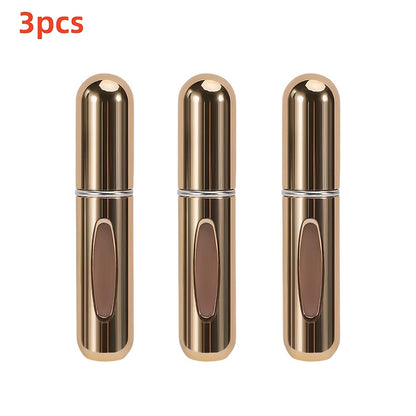 For Mini Portable Refillable Perfume Atomizer - Aluminum Mist Spray Bottle for Travel, Multi-Color Options, Fragrance-Free (Bubble-Free), Refillable Perfume Bottle|Compact Design|Aluminum Atomizer, Perfume Bottl