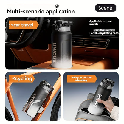 32oz nRMEi Insulated Stainless Steel Water Bottle with Pop-Up Lid, Handle & Straw - 316 Stainless Steel, BPA-Free, 4-Season Hot/Cold Retention, Large Capacity for Outdoor, Travel, Everyday Use, Insulated Water Bottle, Sleek M