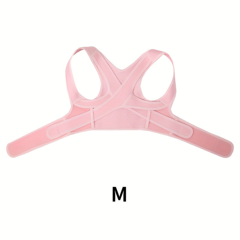 Adjustable Posture Brace with Thoracic Lumbar Support - Back, Hunchback & Round Shoulder, Comfortable Body Support Belt for &, Ideal for Scoliosis, Osteoporosis (Black)